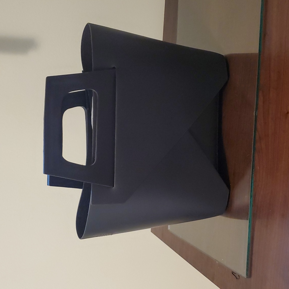 Chic Black Designer Tote Bag
